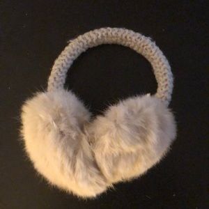 Ear muffs rabbit fur super soft